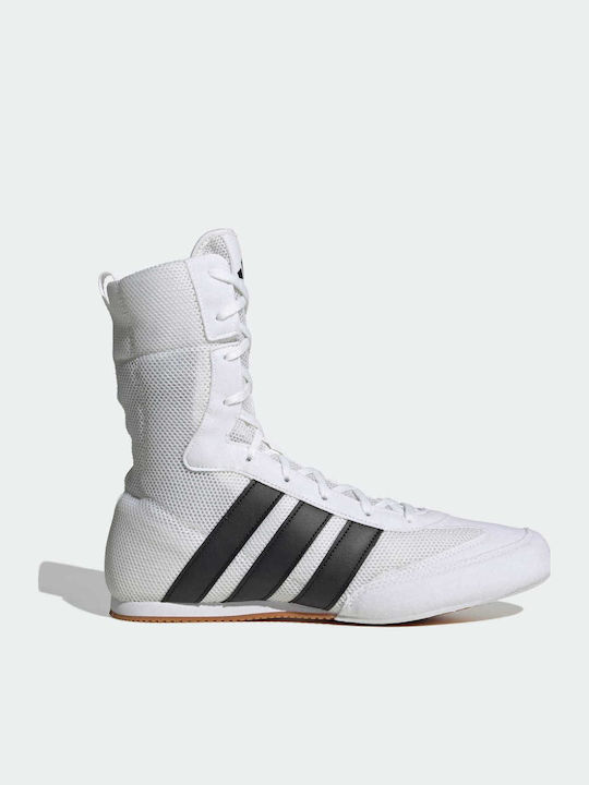 adidas Hog Înalte Pantofi de box Albe