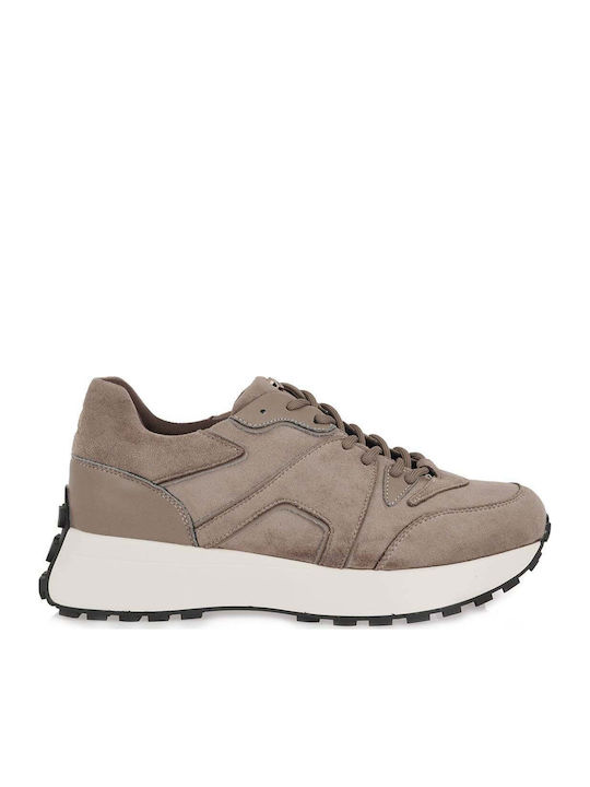 JK London Women's Sneakers Khaki