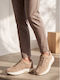 Ανδρικά Flatforms Sneakers Μπεζ