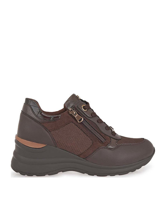 JK London Women's Brown Sneakers