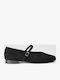 Wildleder Damen Ballerinas Spitz zulaufend Schwarze