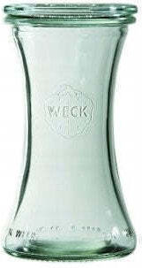 Weck Set of 6 General Use Vases with Airtight Lid Glass Transparent 200ml 6 Pieces