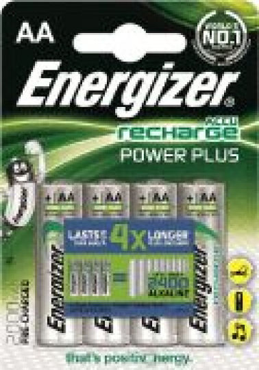 Energizer Алкални батерии AA 1.2V 4бр