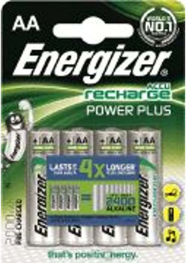 Energizer Алкални батерии AA 1.2V 4бр
