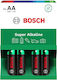 Philips Алкални батерии AA 1.5V 4 бр
