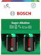 Genius Pack Алкални Батерии C 1.5V 2 Броя