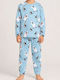 Extan Bebe Kids Nightwear Light Blue Pyjama