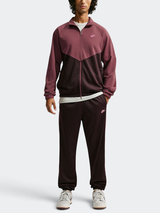 Nike Windrunner Herren-Sweatpants mit Gummizug Burgundisch Ash / Light Boulder / Peony
