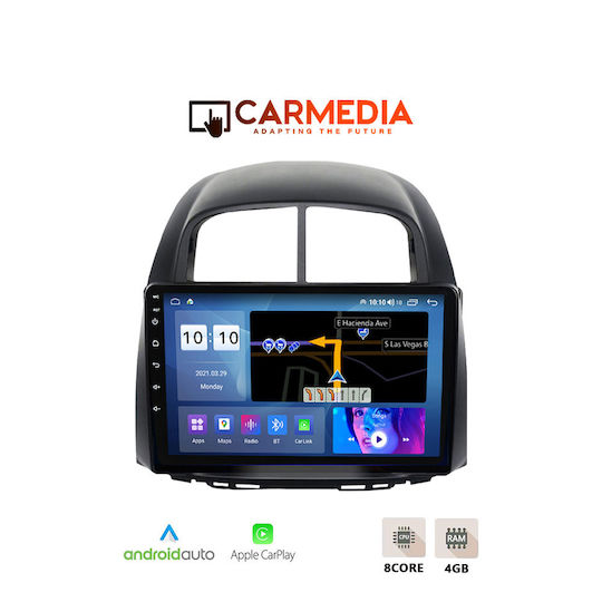 Carmedia Car Audio System for Daihatsu Sirion 2006-2012 Bluetooth USB WiFi GPS Apple CarPlay Android Auto with 10" Touch Screen