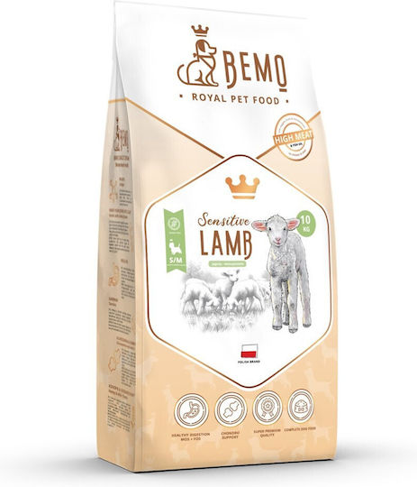 Dog Food 10kg Dry Dog Food for Small & Medium Breeds with Lamb