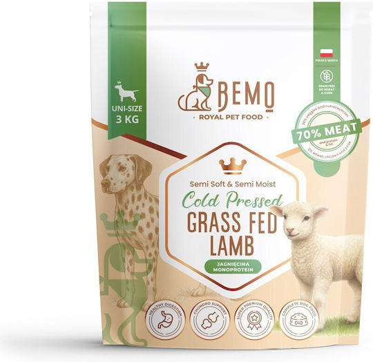 Dog Food 3kg Trockenfutter für Hunde mit Lamm