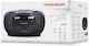 Thomson Tragbares Radio-CD-Spieler mit Radio / CD / Kassettenspieler