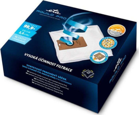 ETA Vacuum Cleaner Bags 3pcs Compatible with Vacuum Eta