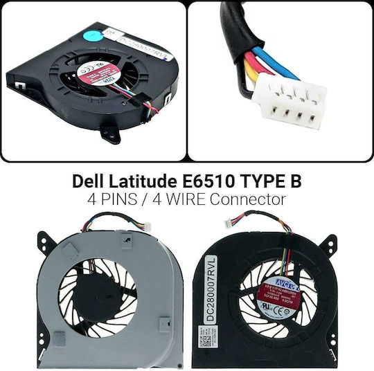 Ανεμιστήρας Dell Latitude E6510 Type B F549