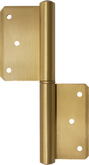 Metalor Türscharniere Messing 140mm Matt Gold