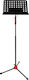 V-tone Notenständer Höhenverstellbar 5-160cm Schwarz