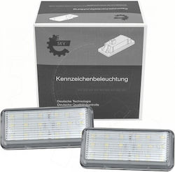 Φωτισμός Led Πινακίδας Κυκλοφορίας Toyota Land Cruiser 200 Land Cruiser Prado Σετ 81271-60332 Φωτισμός Led Πινακίδας Κυκλοφορίας Toyota Land Cruiser 200 Land Cruiser Prado Σετ 81271-60332