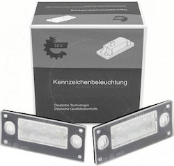 Φωτισμός Led Πινακίδας Κυκλοφορίας Audi A3 A4 Σετ 8d9943021g Φωτισμός Led Πινακίδας Κυκλοφορίας Audi A3 A4 Σετ 8d9943021g