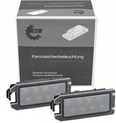 LED Светлини За Регистрационната Табела Fiat 500 Джип Компас Гранд Чероки IV Патриот Комплект 68228930aa LED Светлини За Регистрационната Табела Fiat 500 Джип Компас Гранд Чероки IV Патриот Комплект 68228930aa