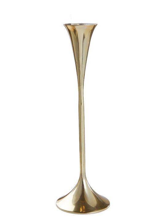 Butlers Kerzenhalter Aus Aluminium In Goldener ...
