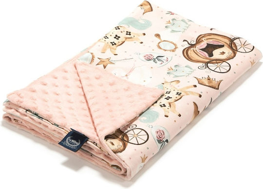 La Millou Nursery Swaddling Blanket Thin Pink 80x110cm