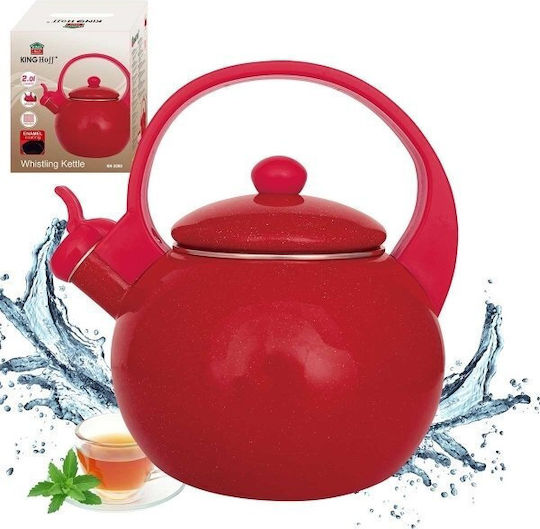 KING Hoff Кетъл Емайл Червен 2000ml