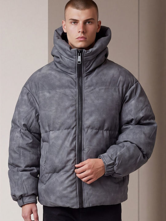 Ben Tailor Herren Jacken Puffer Anthrazit