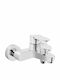 Ferro Mixing Bath Faucet Silver