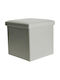 Hocker Für Das Wohnzimmer Mit Stauraum Mit Stoffbezug Storage Solutions 38x38x38cm