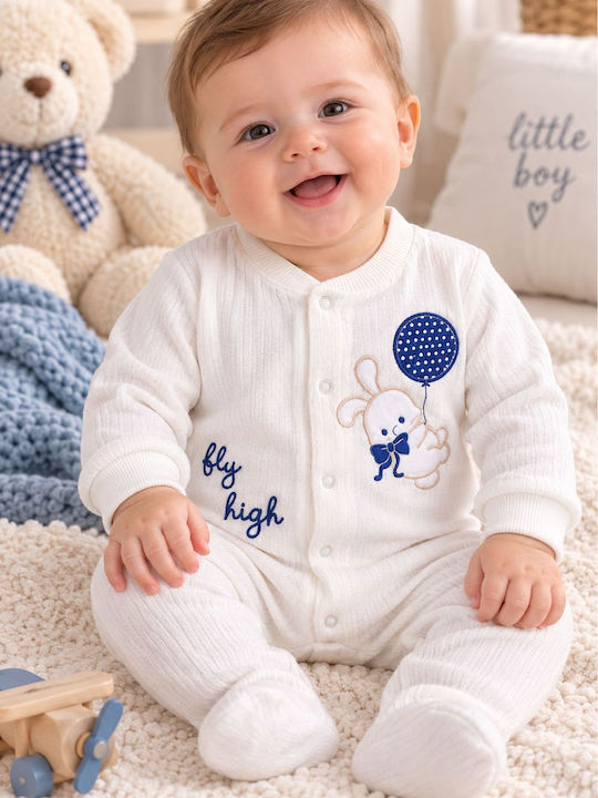 Annora Baby White Baby Bodysuit
