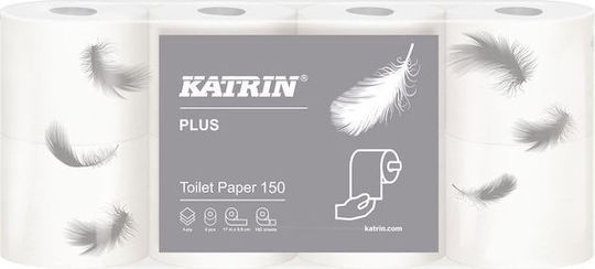 Katrin Katrin Toilettenpapier 8 Verpackungsrollen 3 Lagen 8 Packungen