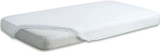 Matex Double Waterproof Protective Mattress Cover With White Elastic Straps 140x200cm