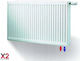 Kermi Radiator Panel Two-Column 22/300/1100 730.14kcal/h