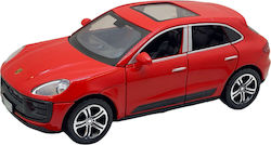 Replica metalică model Porsche Macan cu uși, portbagaj și capotă care se deschid, lumini roșii și sunet