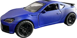Blue Toyota Supra Model Replica Sound Lights Opening Doors Spring Scale 1:43 Blue Toyota Supra Model Replica Sound Lights Opening Doors Spring Scale 1:43