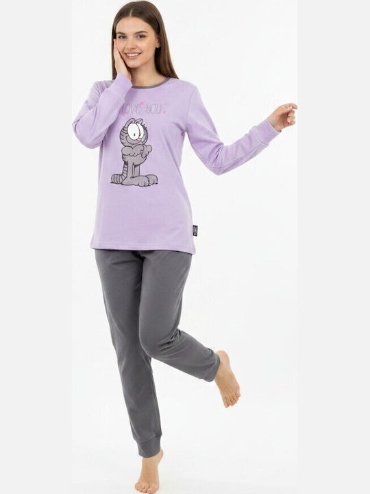 Sara Winter Women's Pyjama Set Lilac