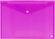 Data King Transparent File Folder with Button f...