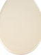 Wenko Toilettensitz Sanftes Schließen mit Bidet Kunststoff 44,5x37,5cm Beige