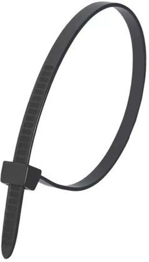 Dedra Dedra Kunststoff Kabelbinder 610mmx9mm in Schwarze Farbe (25 Stück)