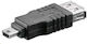 PremiumCord Конвертор мини USB мъжки към USB-A женски