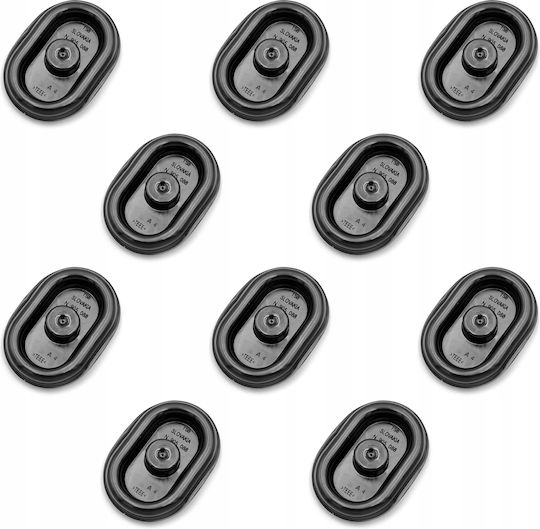 10x Dop Podea Prag Subcaroserie 25x45 Vw Audi Seat