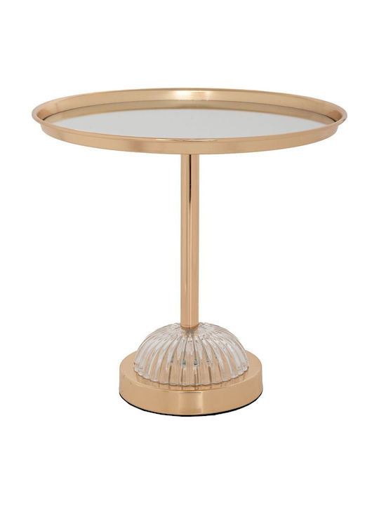 Iliadis Decorative Tray Metallic Round with Mir...