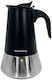 Klausberg Stovetop Espresso Pot Inox Brown