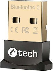 C-TECH USB Bluetooth 4.0 Adapter with Range 10m C-TECH USB Bluetooth 4.0 Adapter with Range 10m