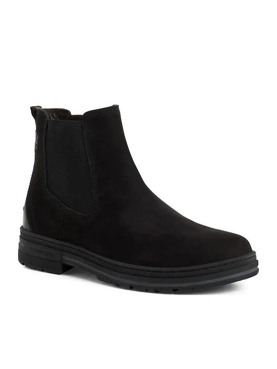 Leder Herrenstiefel Schwarz