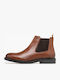 Herrenstiefel Leder Tabac Braun