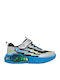 S-lights Kinder Sneaker mit Lichtern Silbern
