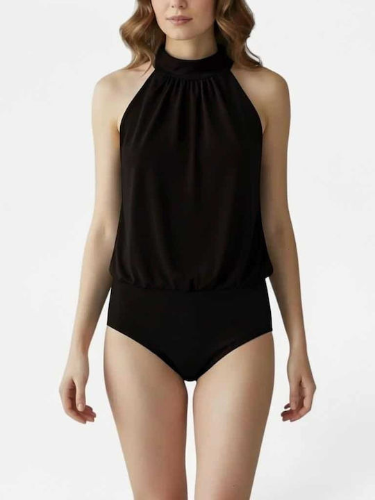 Benissimo 272833590 Damen-Bodysuit Schwarz