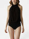 Benissimo 272833590 Damen-Bodysuit Schwarz