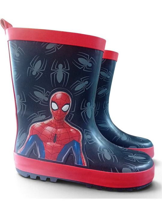 Παιδικές Γαλότσες Spiderman Μπλε